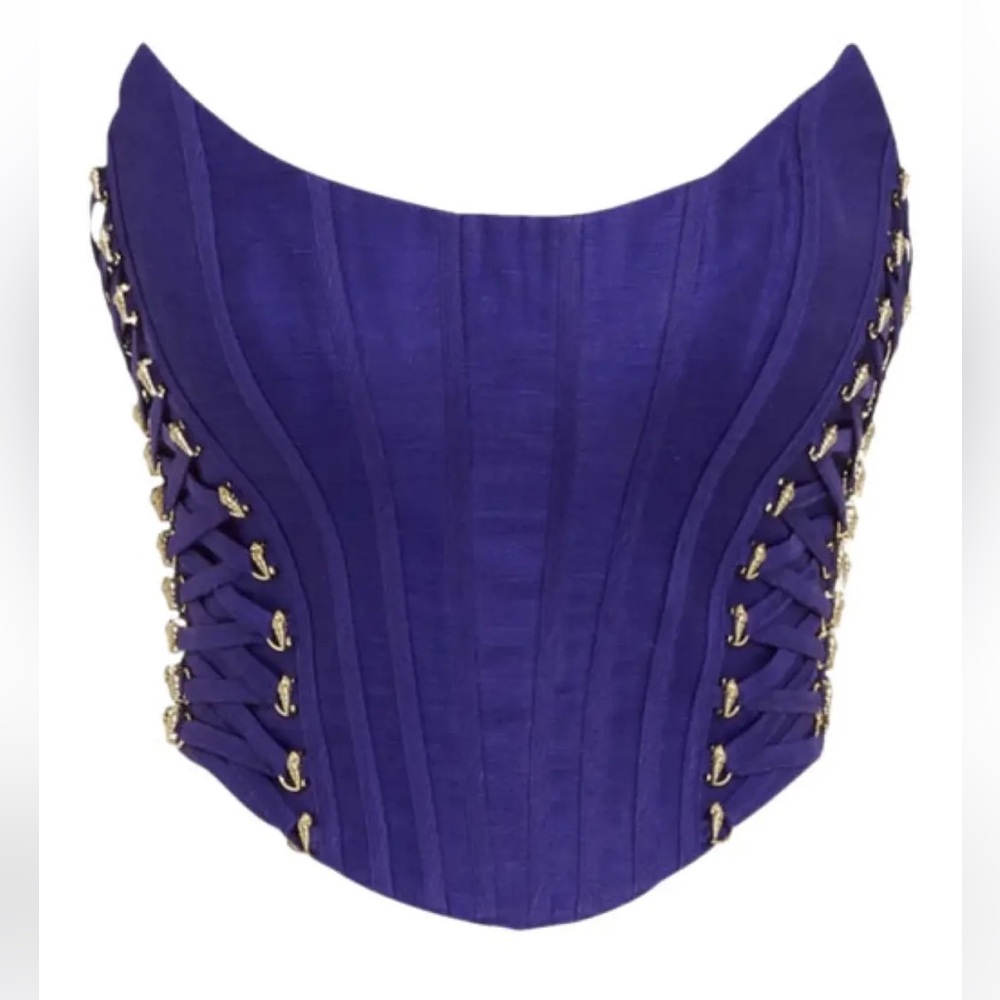 Zimmermann Tama Lace Up Corset